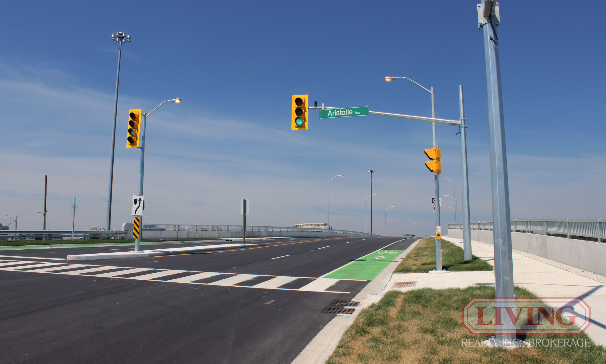Junction of Norman Bethune Avenue and Aristotle Avenue