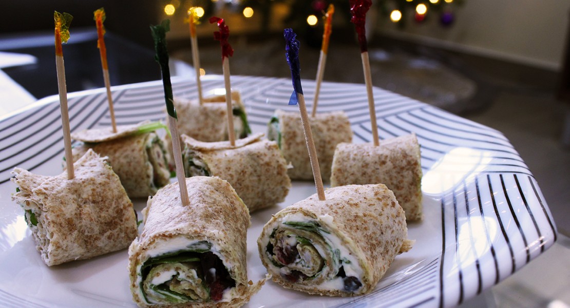 Open Kitchen: Cranberry Arugula Pinwheels