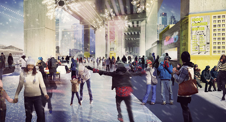Toronto Planning to Build New Park beneath the Gardiner
