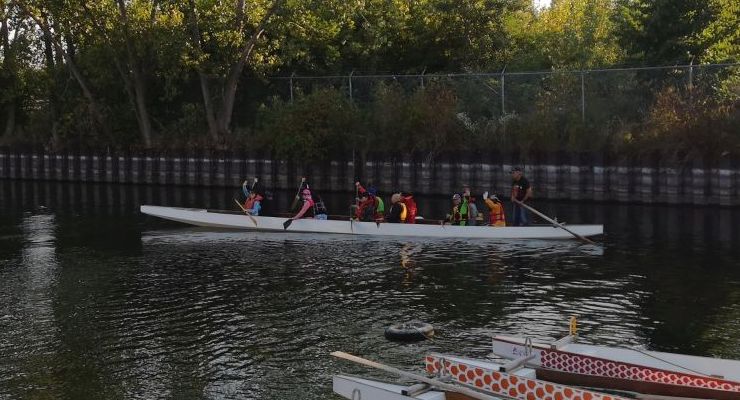 Living Realty’s dragon boat race team begin training
