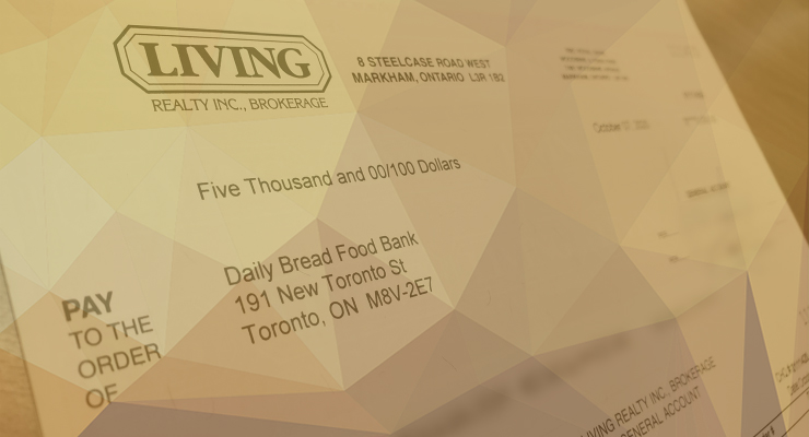 Living Realty celebrates successful fall fundraiser